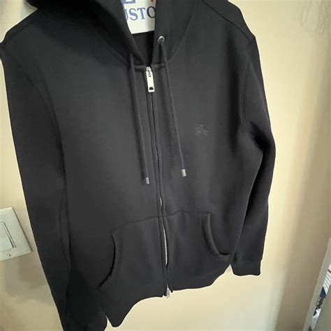 navy blue burberry hoodie|burberry graphic hoodie.